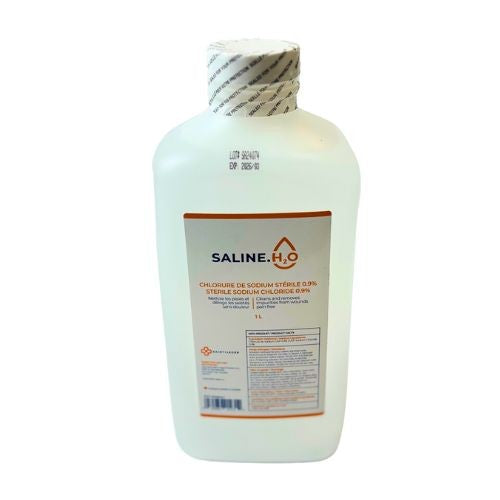 Saline.H20 - 1L | 0.9% Sodium Chloride USP for Irrigation