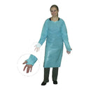 Blouse en polyéthylène moulé (CPE) avec trous pour les pouces - Caisse de 200