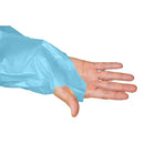 Blouse en polyéthylène moulé (CPE) avec trous pour les pouces - Caisse de 200