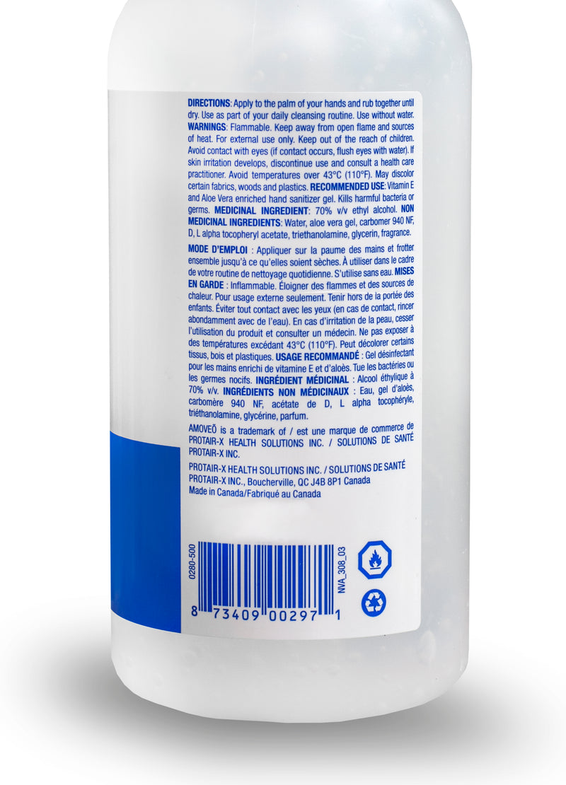 Liquidation Gel désinfectant Amoveo Original 250ml