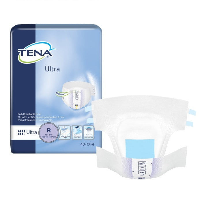 TENA® ProSkin™ Ultra Incontinence Briefs, Ultra Absorbency, Regular, Lavender - 80/CS