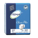 TENA® Classic Plus Incontinence Briefs, Medium, 34 in. to 47 in. White - 96/CS