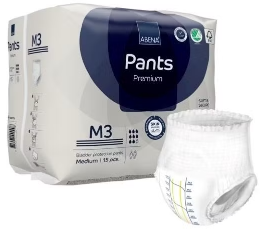 ABENA Pants - Case of 90 - M3 (Medium)