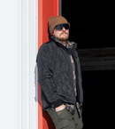 Manteau de travail matelassé doublé en polar