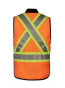 Veste de travail matelassé haute visibilité réversible - NT4005