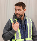 Veste de travail matelassé haute visibilité réversible - NT4005