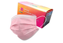 Masque ASTM niveau 3 Rose - Boite de 50