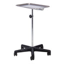MAYO instrument table - single post, 5-wheel base