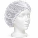 Bonnet bouffant plissé en polypropylène (PP)