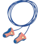 Bouchons d'oreilles détectables jetables Laser-TrakMC, Avec cordon - Boite de 100 paires