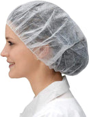 RONCO Care™ Pleated Bouffant Bonnets - 24in - Case of 1000