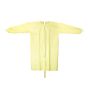 Aquist Iso. Gown, Yellow, Knit Cuff