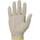 Gants en tricot de poids lourd, Poly/coton, Calibre 7, Grand - Paquet de 12 paires