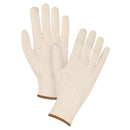 Gants en tricot de poids lourd, Poly/coton, Calibre 7, Grand - Paquet de 12 paires