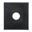 Base en caoutchouc pour poteaux délinéateurs, 11 lb