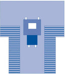 Champ stérile avec fenêtre 15 x 10po PROXIMA pour Torse CA/12