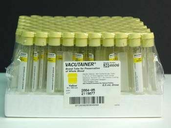 Tube ACD de sang total en verre BD Vacutainer® - BTE/100 CA/1000