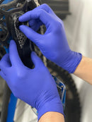 Gants médicaux en nitrile Mauve 4 mils - Boite de 100