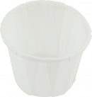 Gobelet en papier plissé fond plat 0.5oz  PQ/250