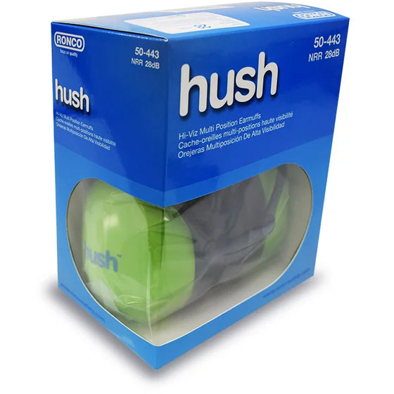 Hush™ Protège-oreilles diélectrique haute visibilité, NRR 28 - Caisse de 20