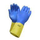 Neolex™ Gants réutilisables en néoprène sur latex 13po, 22 mils, floqués - Caisse de 144 pairs