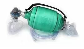 Insufflateur Manuel (sac jetable / réservoir /masque /tubes O2)