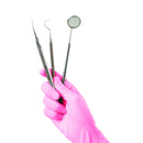 Pink Nitrile Exam Gloves, Powder Free, 3 Mils - Case of 1000