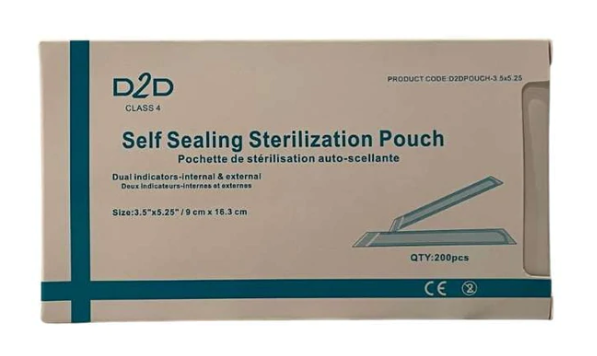 Sachets de stérilisation auto-scellants en plusieurs tailles - BOÎTE (200 sachets)