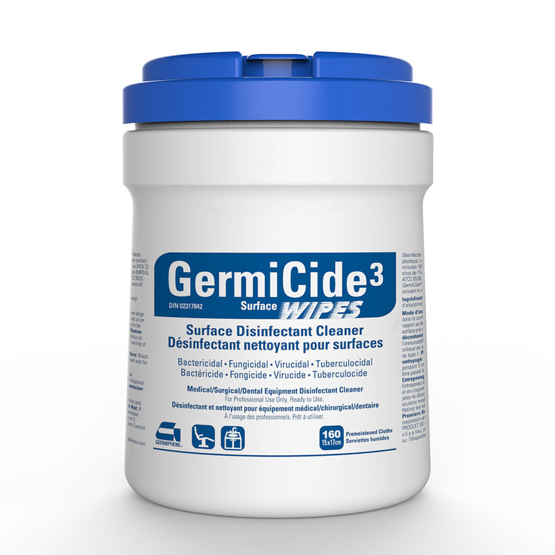 Germicide3 Désinfectant multi-surfaces 160/Contenant