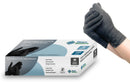 Gants médicaux en nitrile Noir 5 mils - Boite de 100