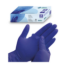 Gants médicaux en nitrile Mauve 4 mils - Boite de 100